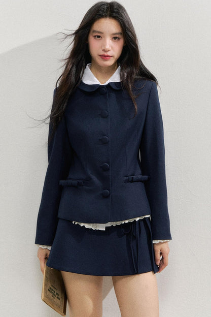 Vintage Doll Collar Suit Set-Up