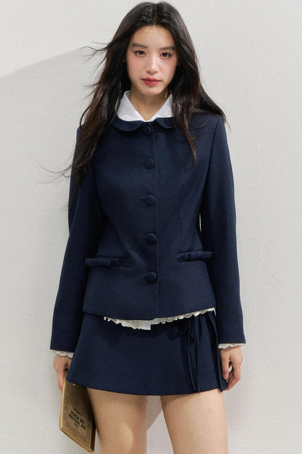 Vintage Doll Collar Suit Set-Up