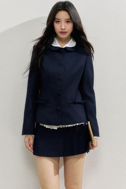 Vintage Doll Collar Suit Set-Up