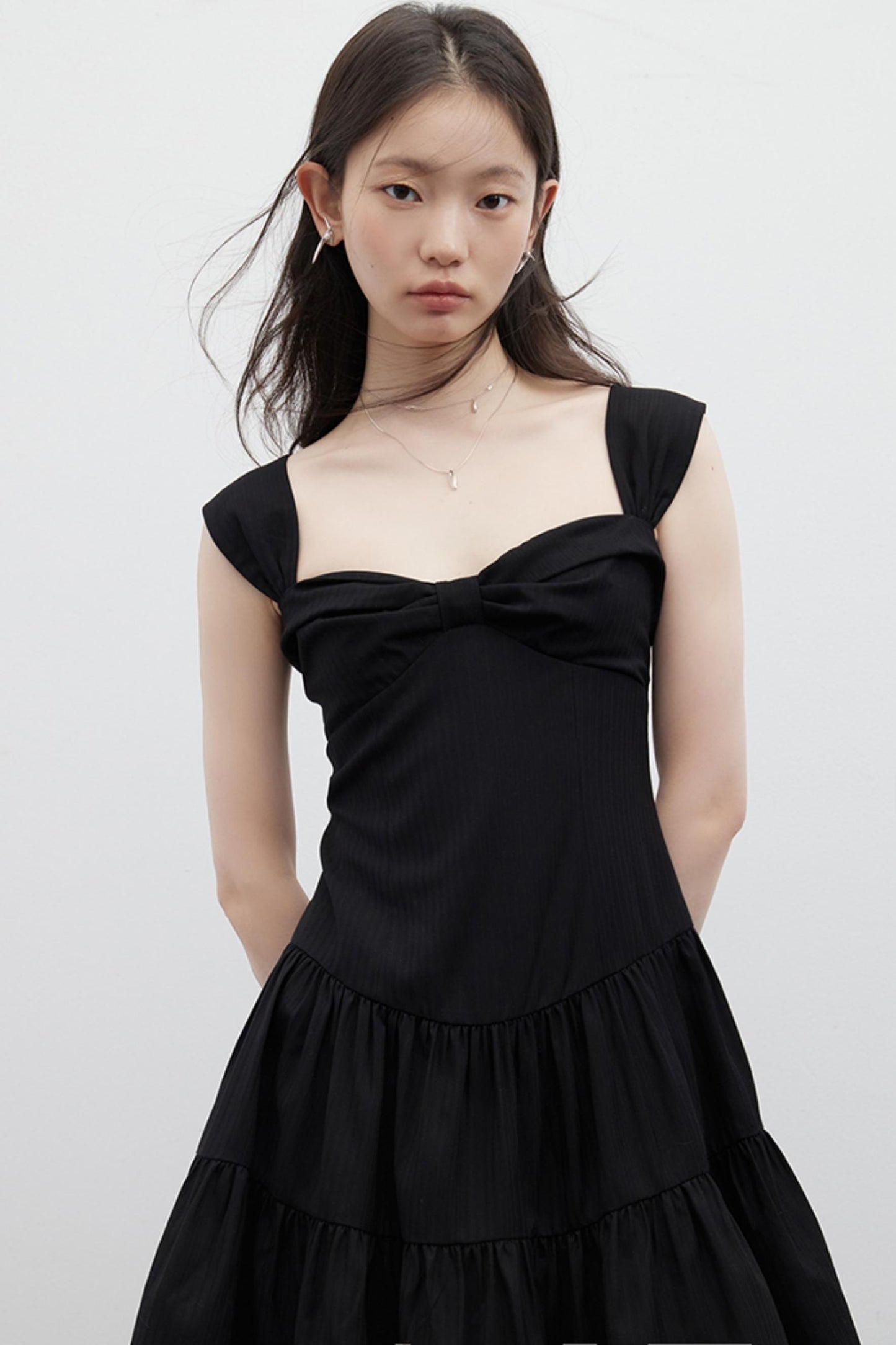 Retro Ballroom Bow Dress