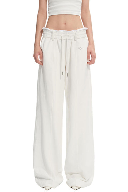 Volcano Wide-Leg Sweatpants