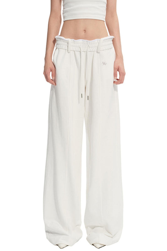 Volcano Wide-Leg Sweatpants