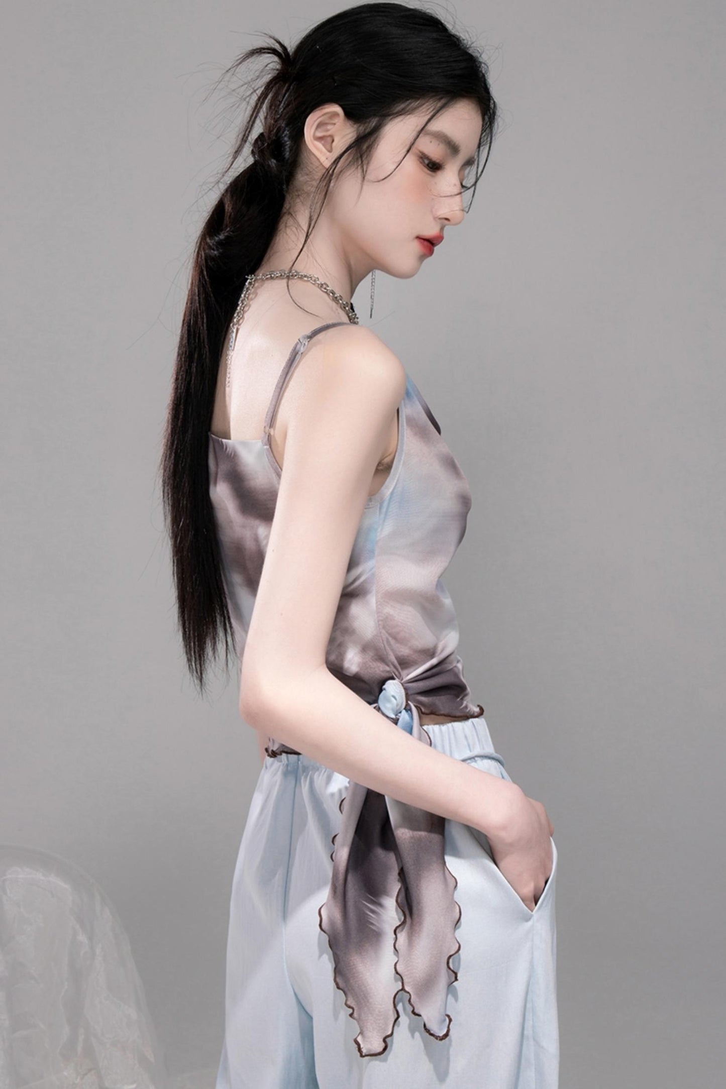 Twilight Sky Blue Swing Dress