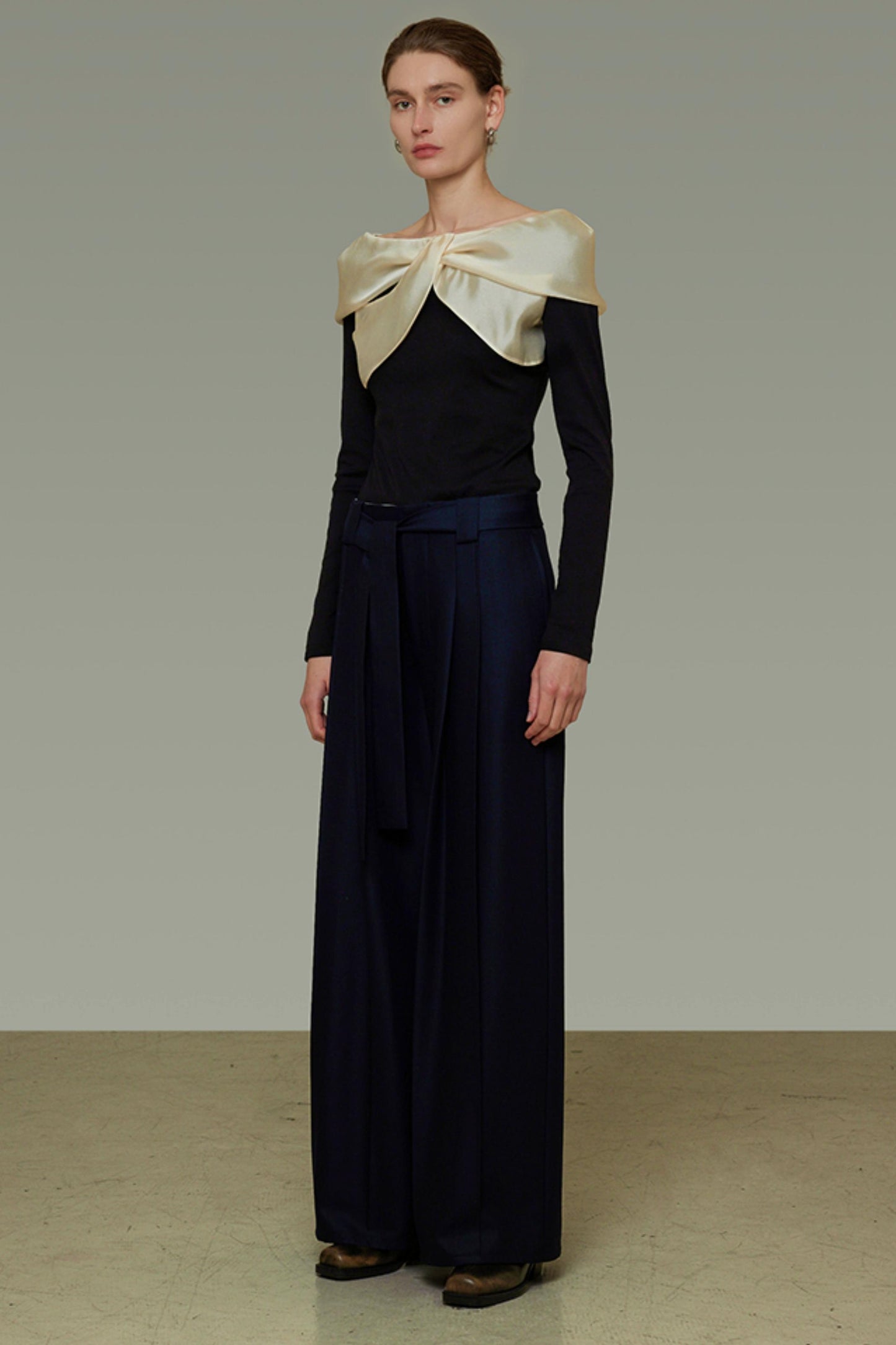 Patchwork Slimming Sweater