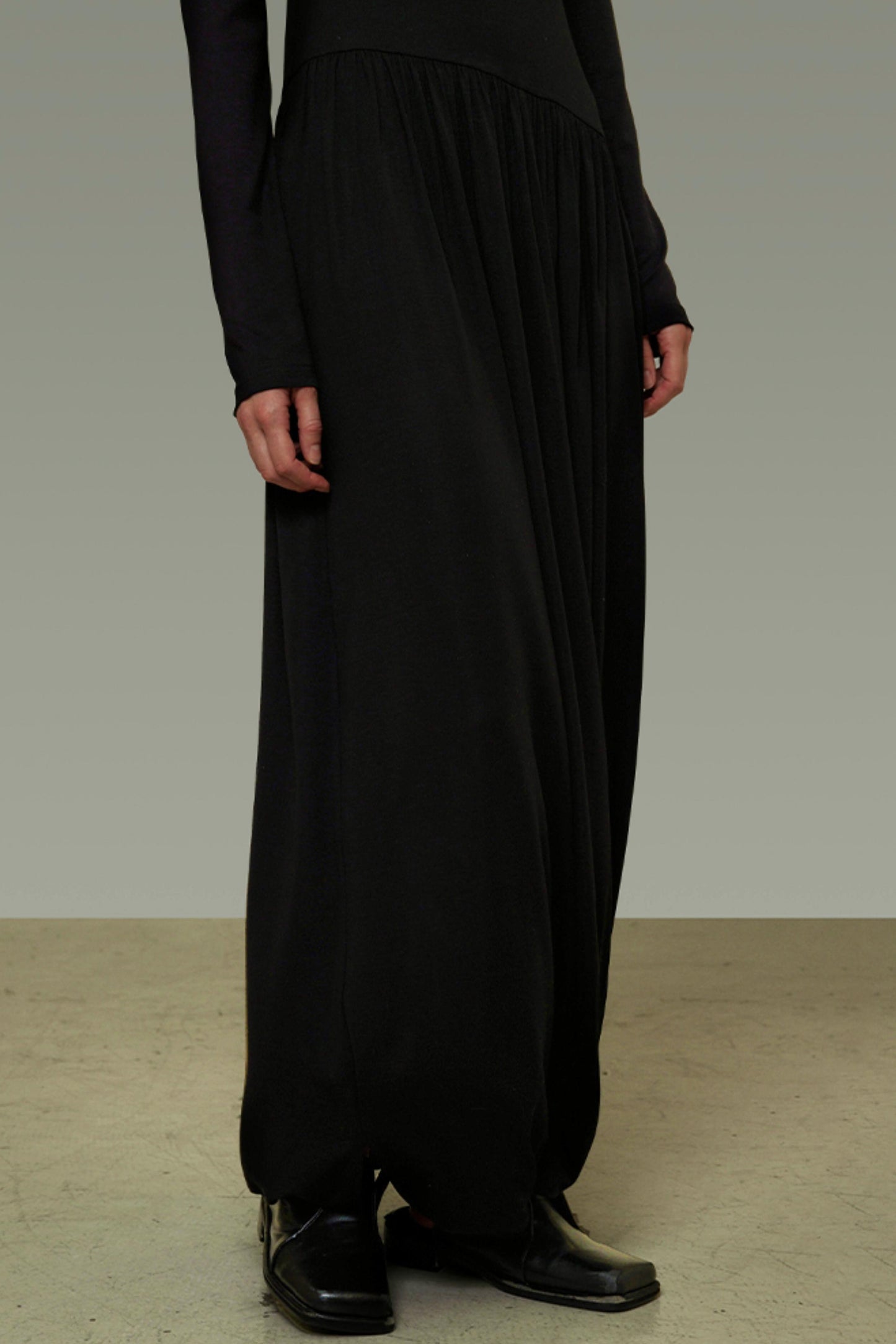 Slim High Neck Autumn Dress