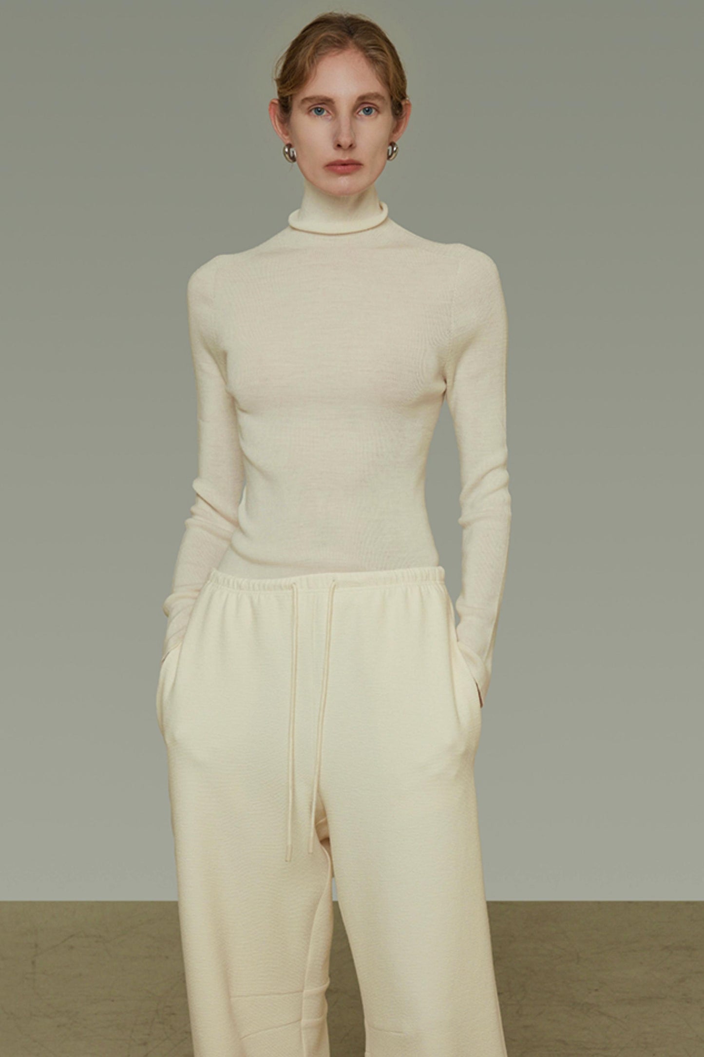 Autumn Wool Turtleneck Sweater