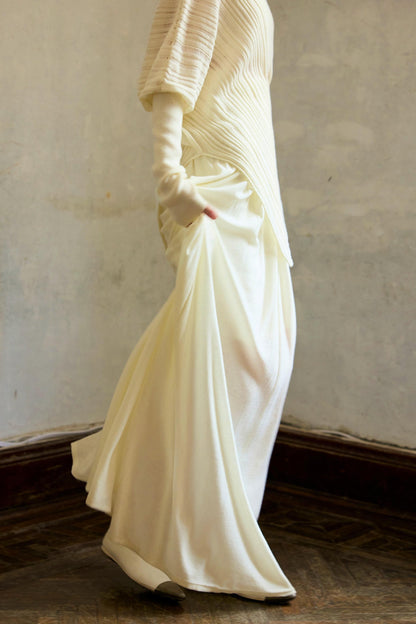 Sheep Wool Knitted Skirt