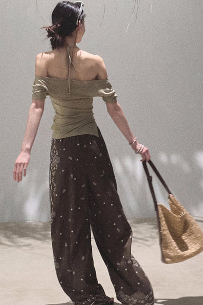 Bohemian Breeze Linen Pants