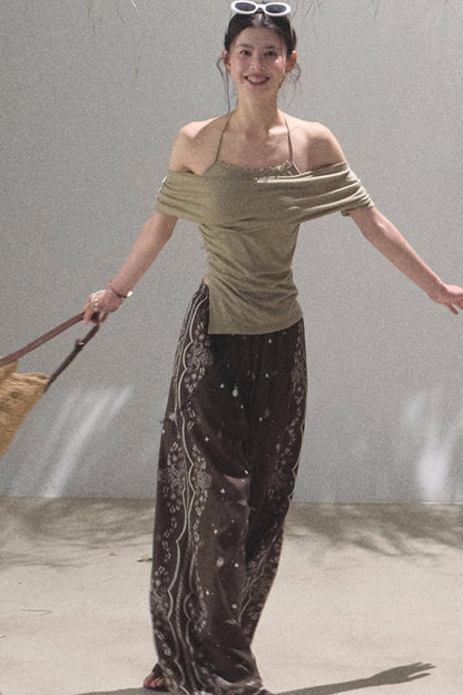 Bohemian Breeze Linen Pants