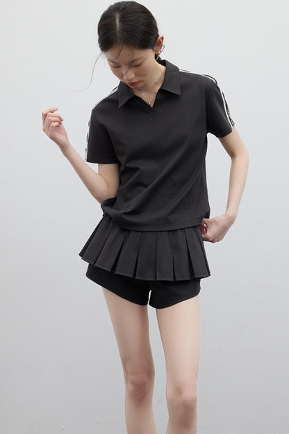 Chill Ballet Sweatpant Skirt Top Set-Up