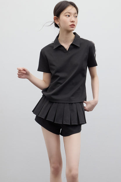 Chill Ballet Sweatpant Skirt Top Set-Up