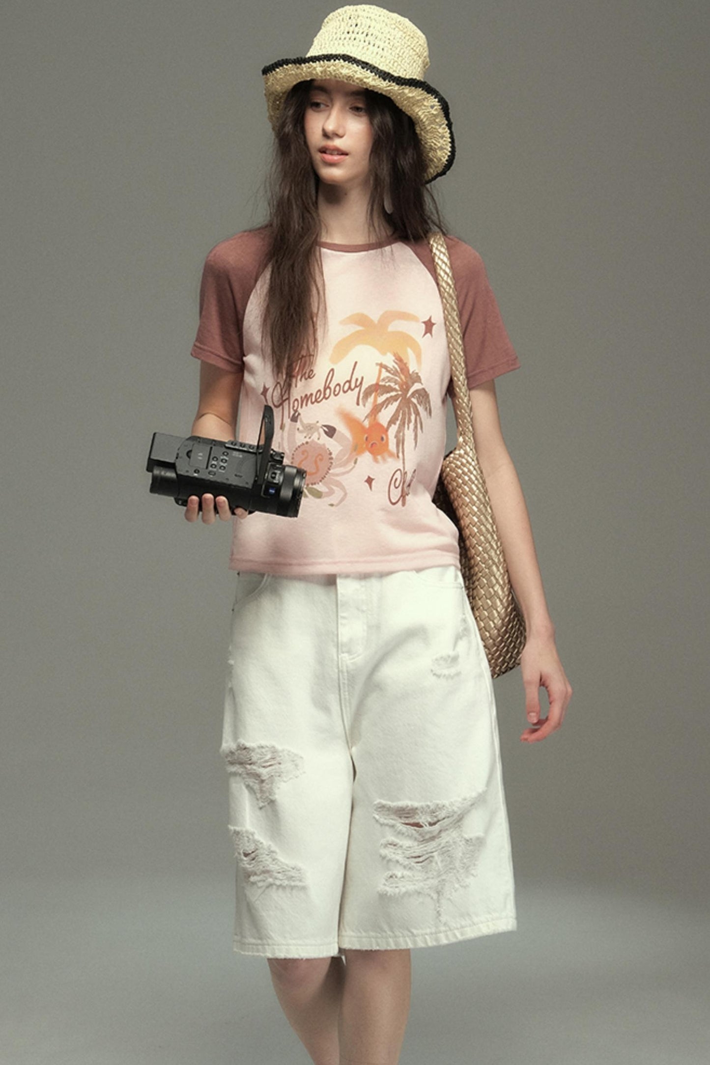 Cotton Island Raglan Sleeve T-shirt