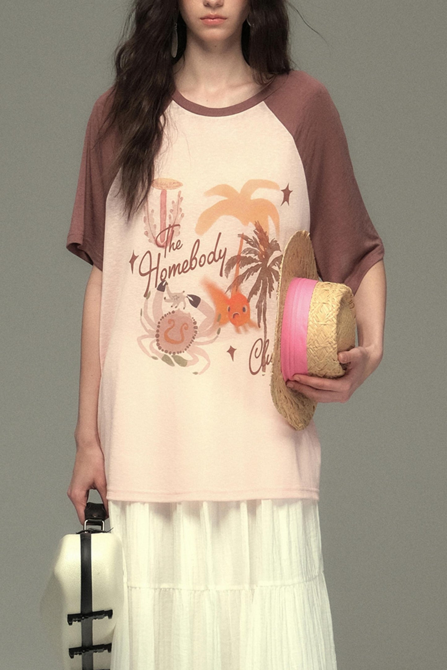 Cotton Island Raglan Sleeve T-shirt