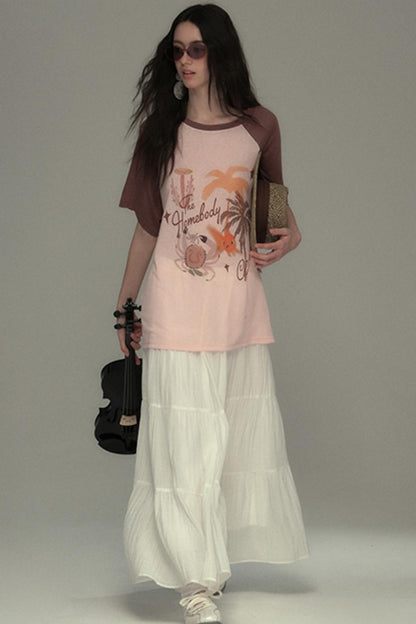 Cotton Island Raglan Sleeve T-shirt