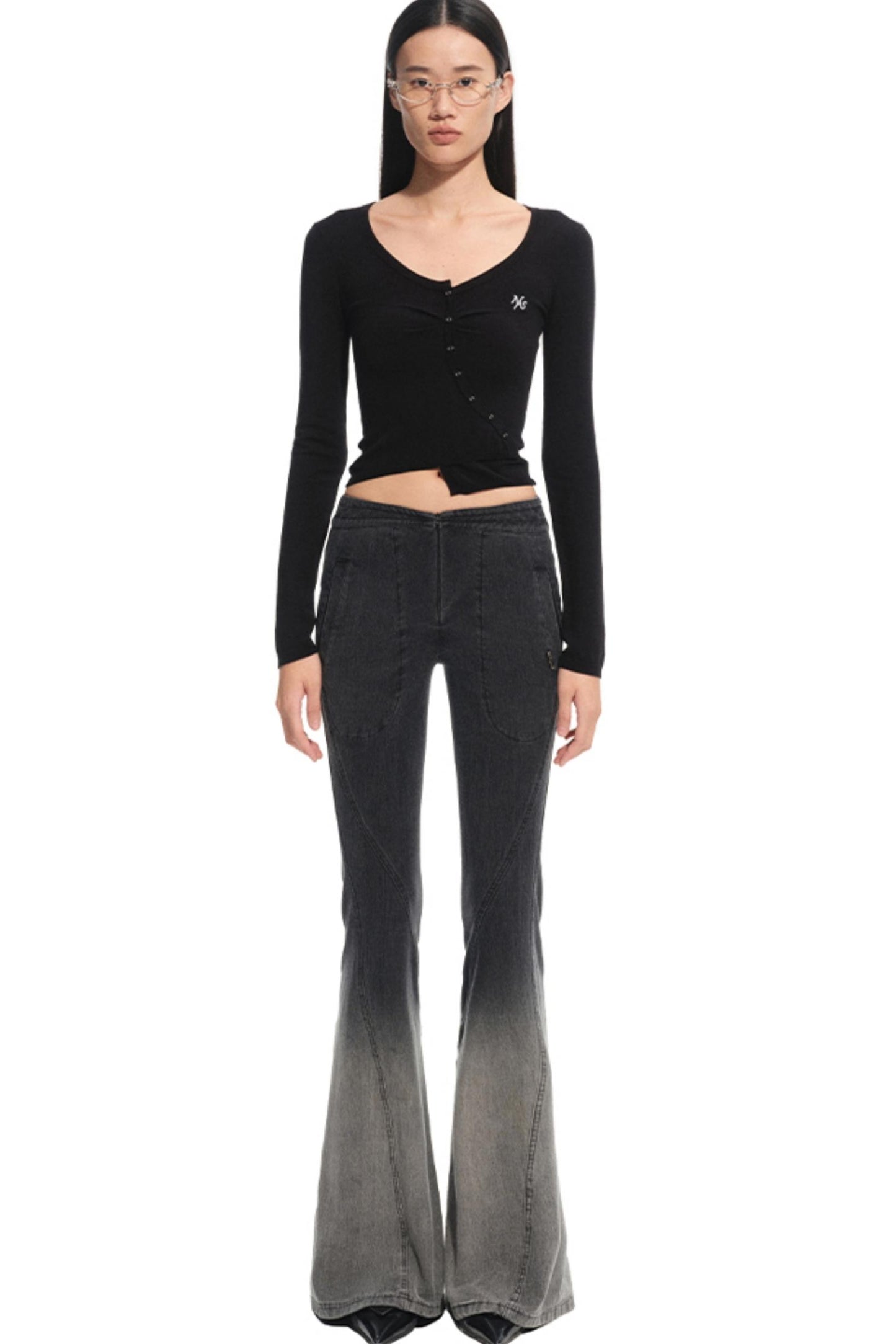 Rock Twill Bootcut Trousers