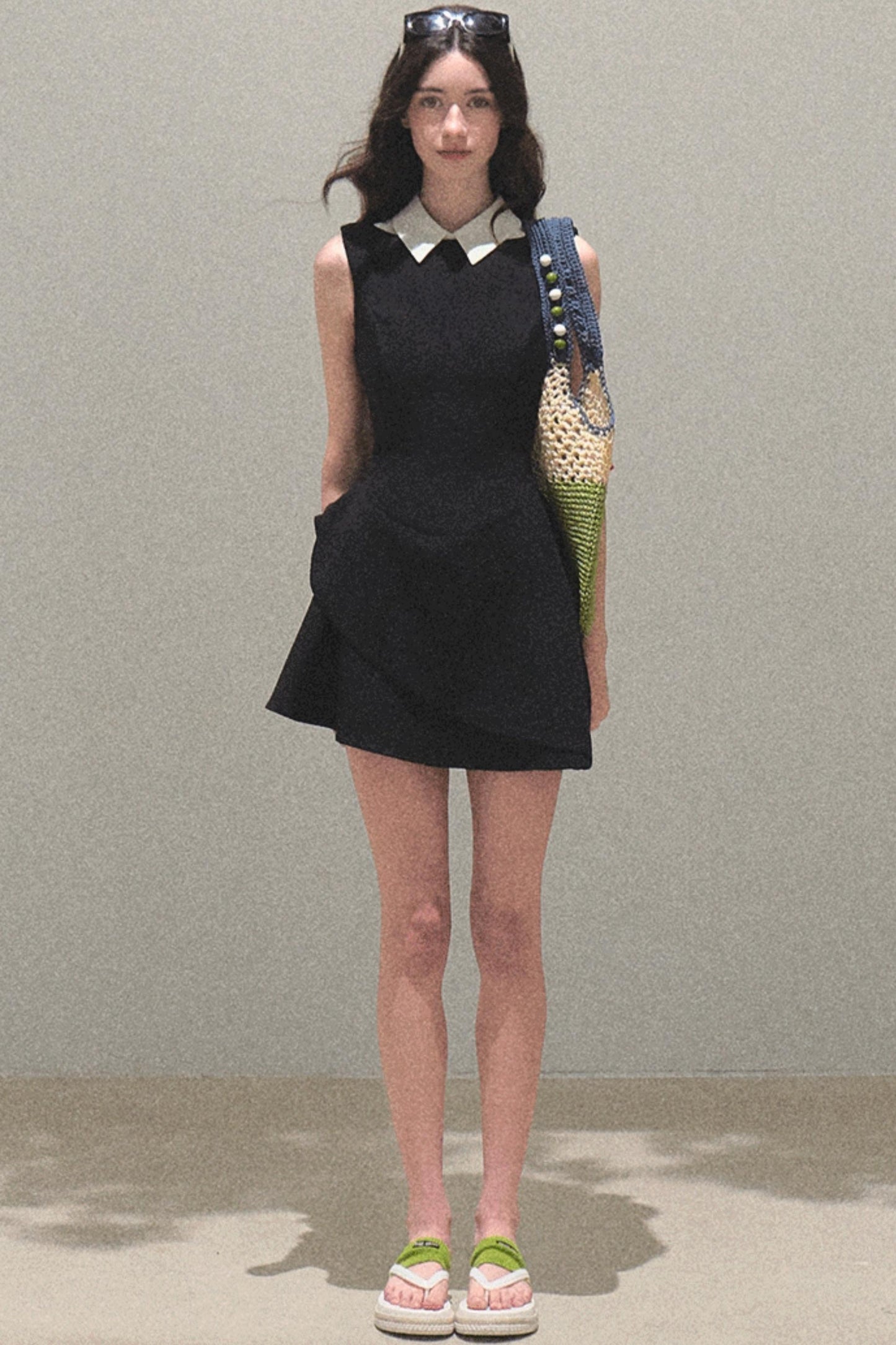 Stunning Choker-Style Saree Dress