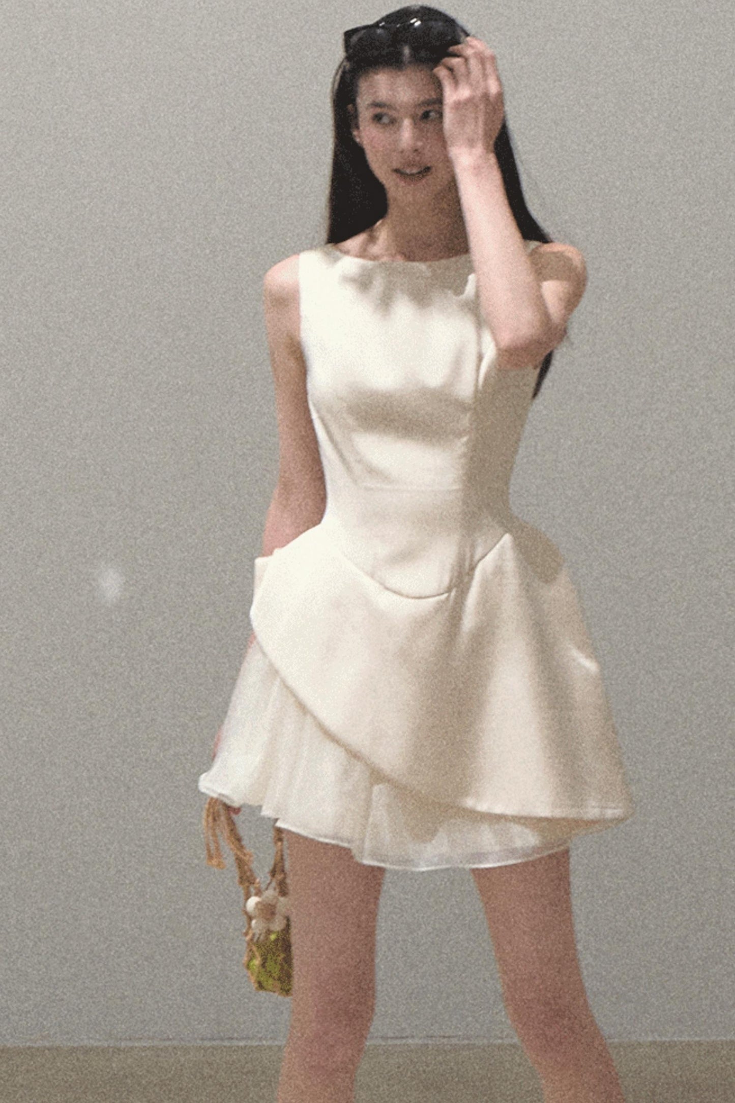 Stunning Choker-Style Saree Dress