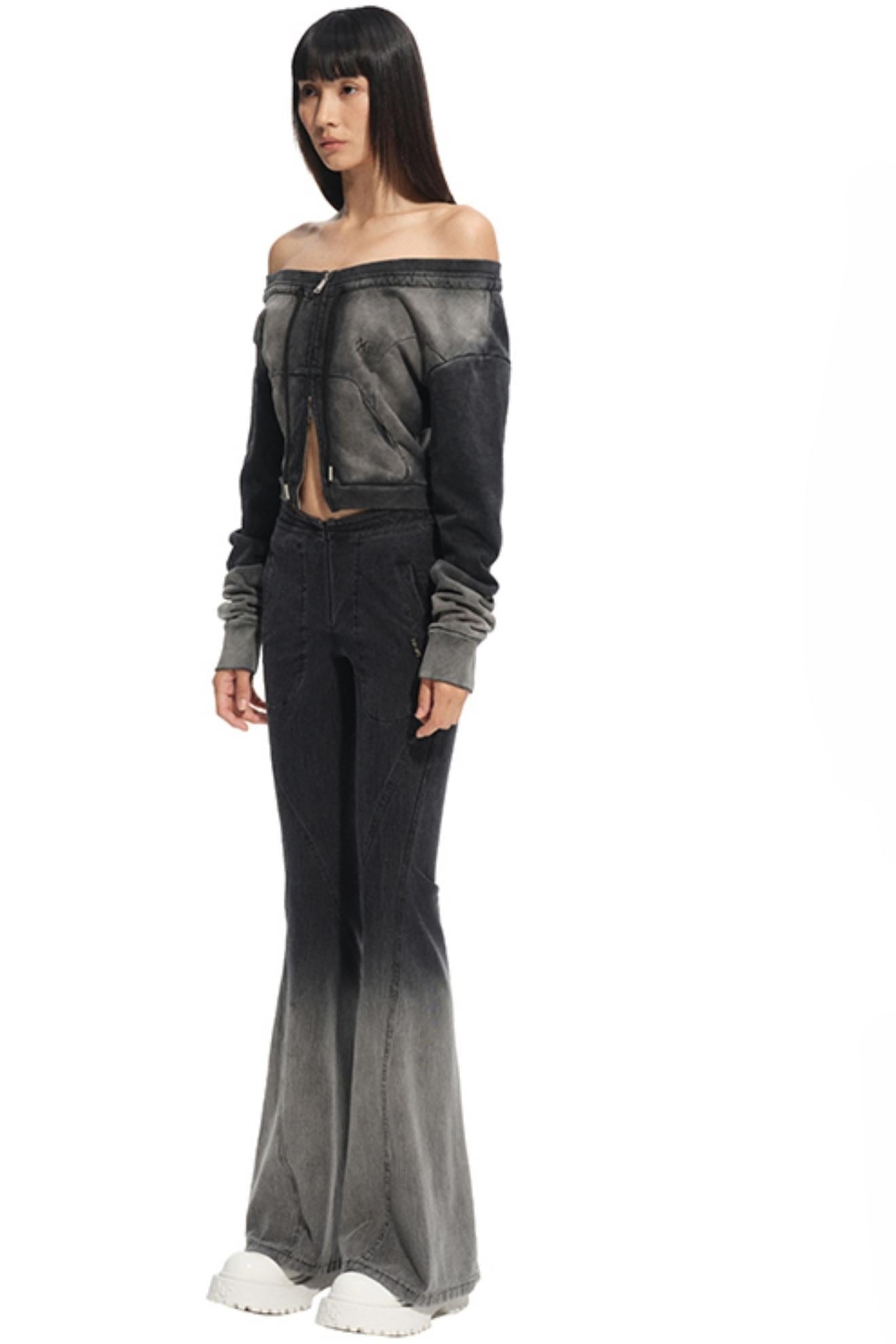 Rock Twill Bootcut Trousers