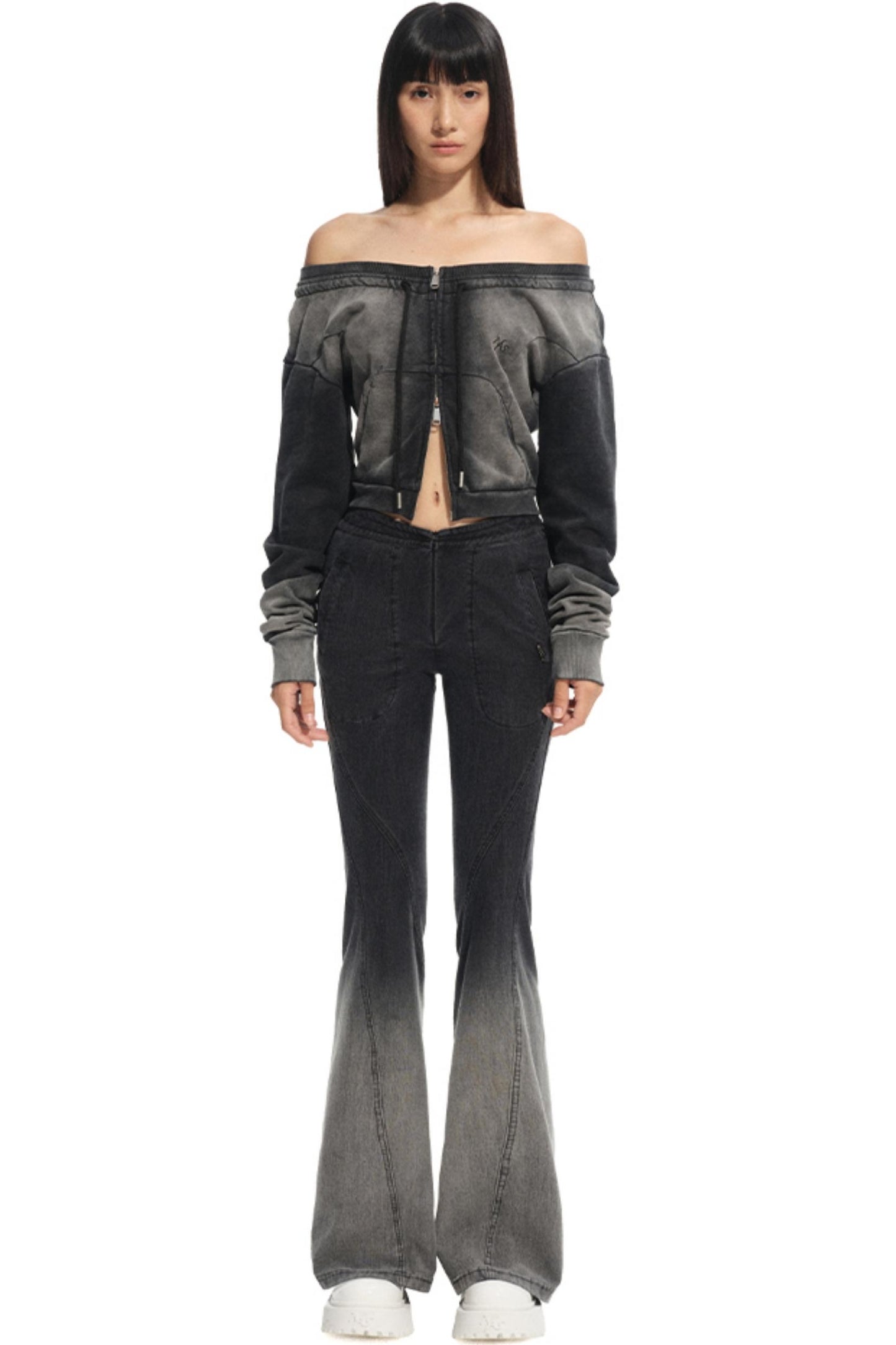 Rock Twill Bootcut Trousers