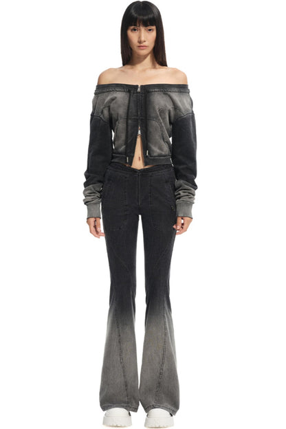 Rock Twill Bootcut Trousers