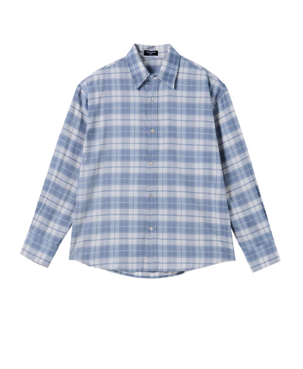Retro Plaid Sunshade Shirt Jacket