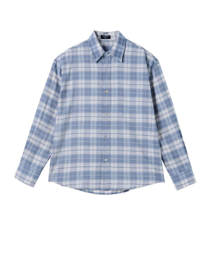 Retro Plaid Sunshade Shirt Jacket