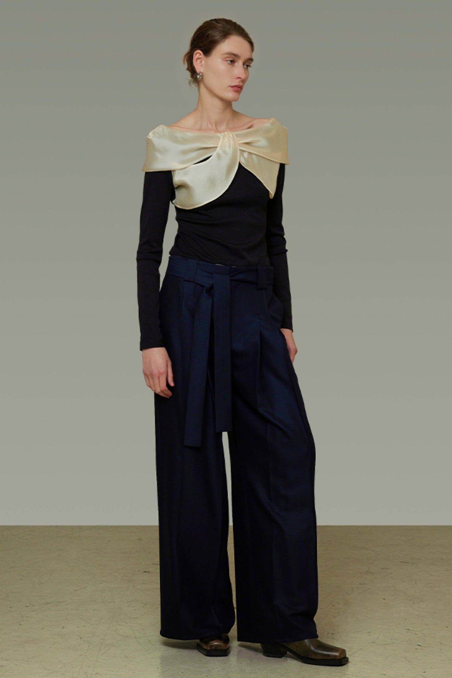 Patchwork Slimming Sweater