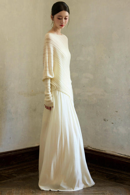 Sheep Wool Knitted Skirt