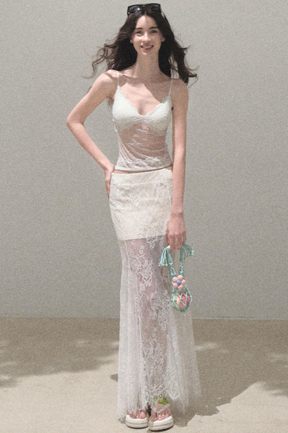 Breathable Lace Slimming Camisole