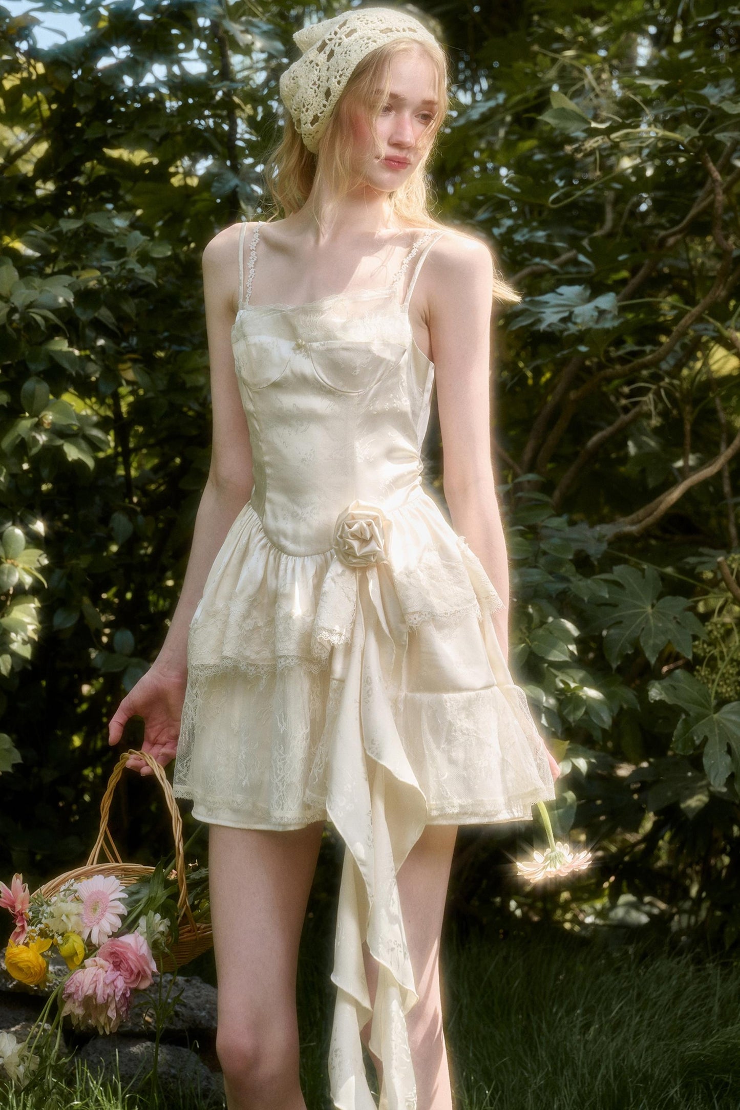 Whispering Lace Dress