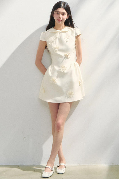 Floral Maiden Poncho Dress