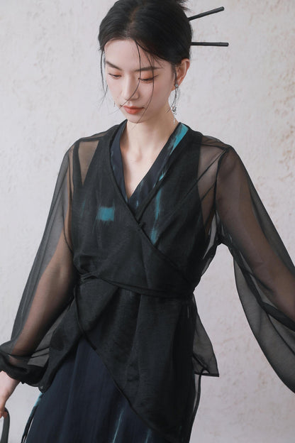 Breeze Mesh Tie Jacket