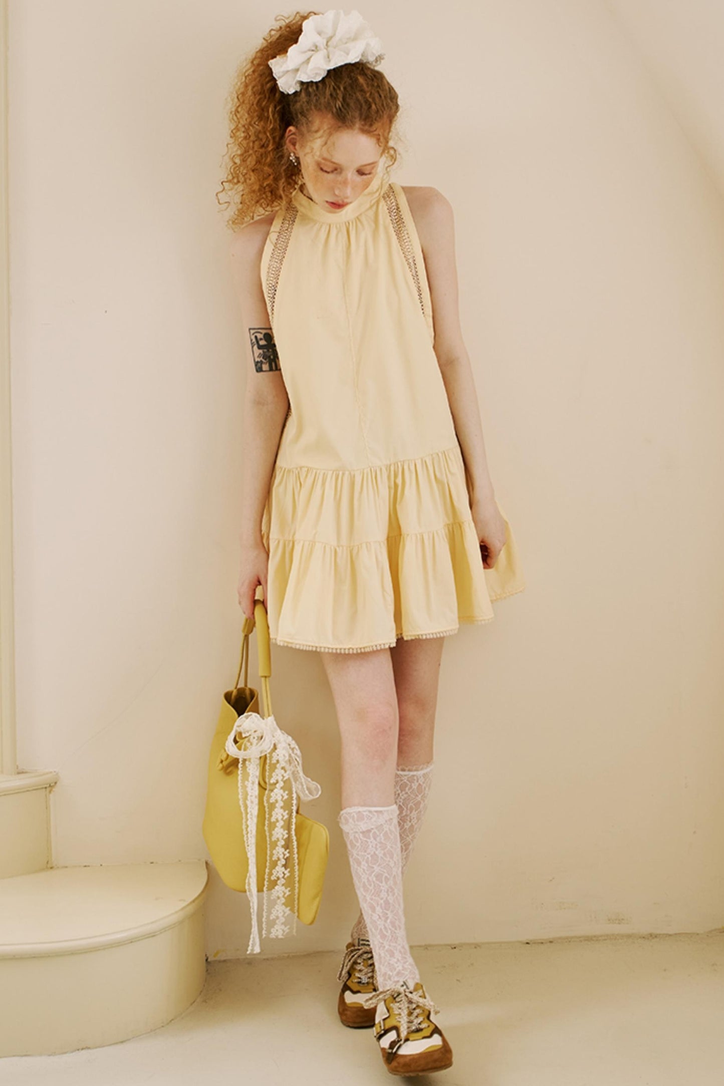 Summer Lace Layered Dress