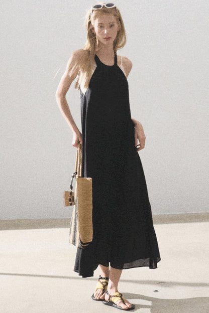Graceful Halter Dress