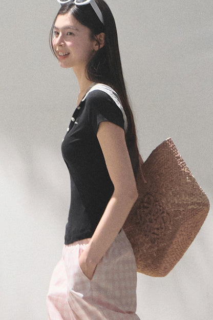 Touch Slim Fit Polo Top