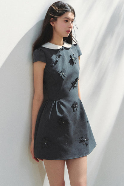 Floral Maiden Poncho Dress