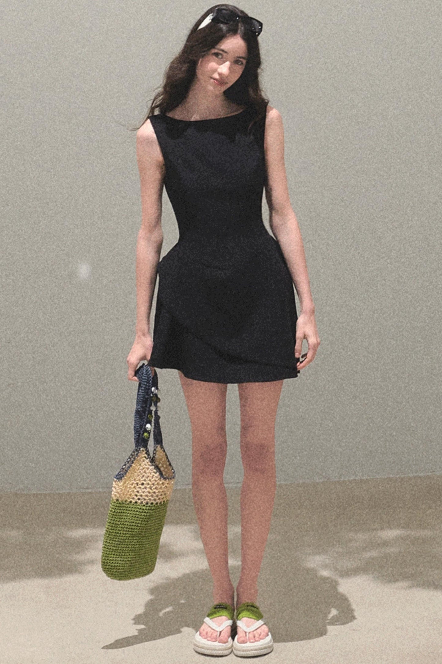 Stunning Choker-Style Saree Dress