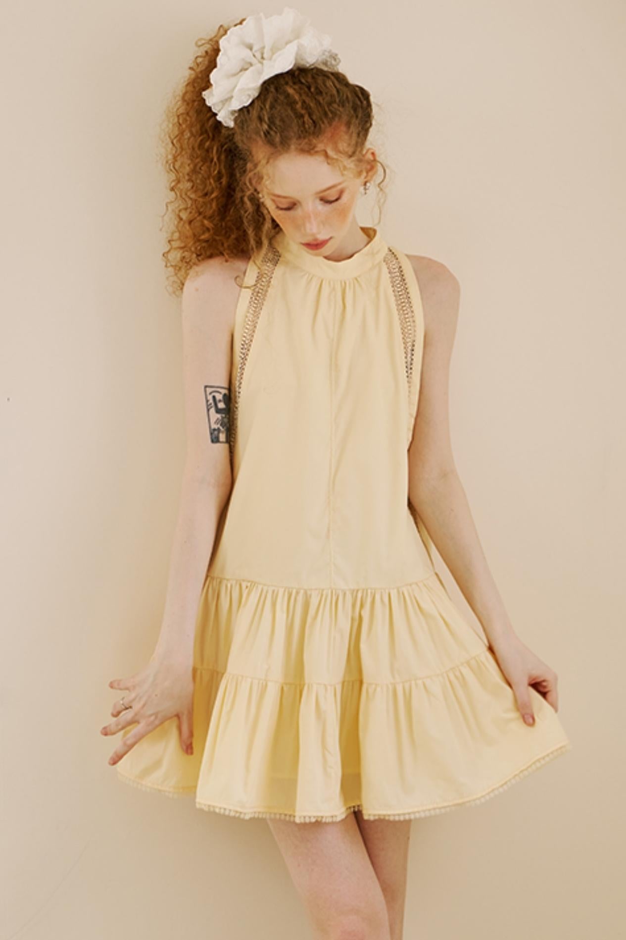 Summer Lace Layered Dress