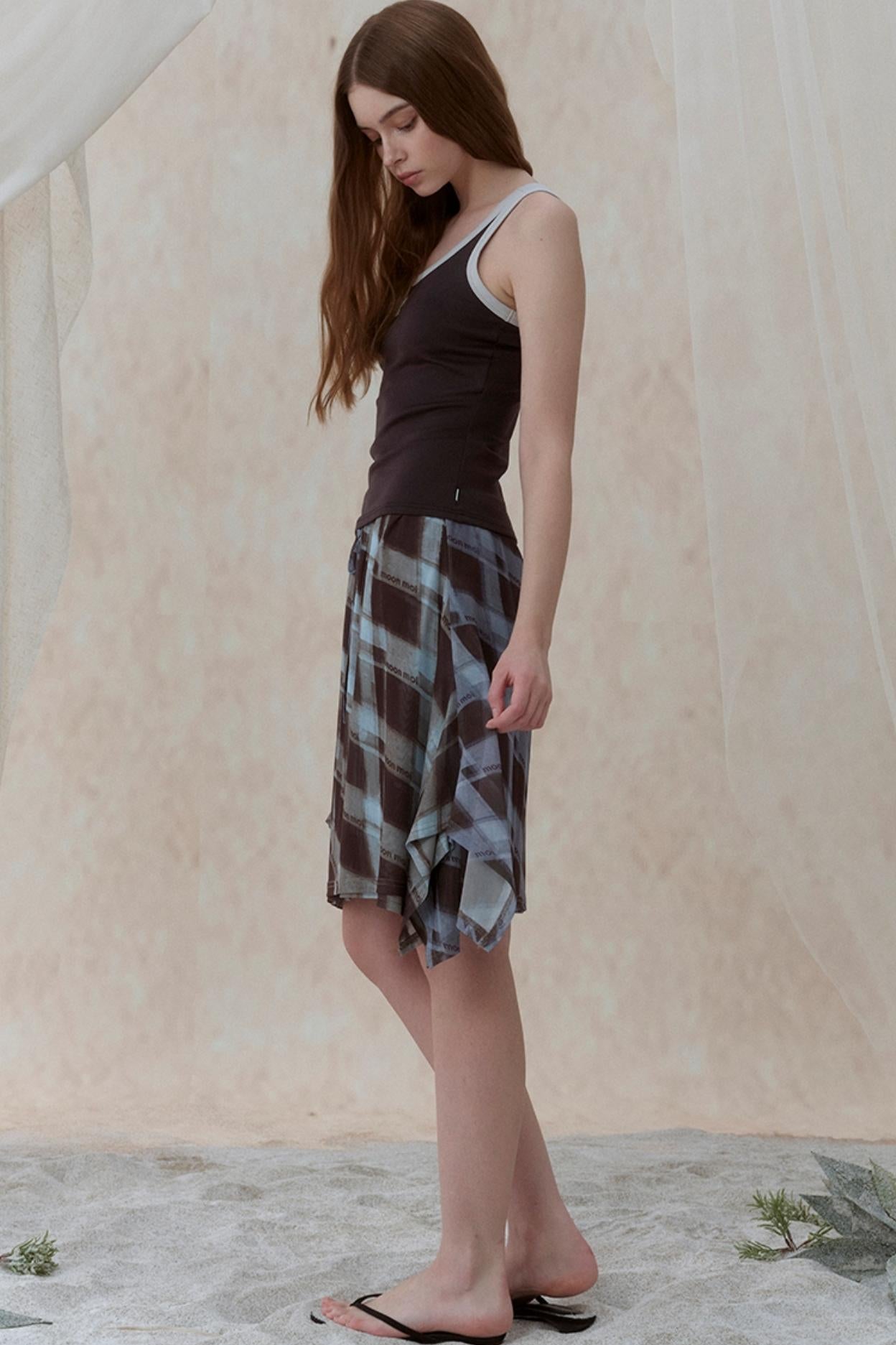 Vintage Plaid Swing Dress