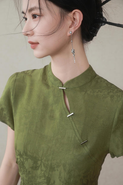 Summer Green Tea Top