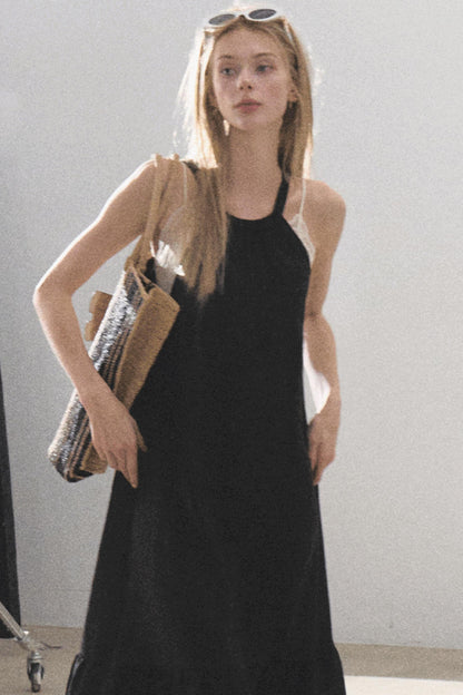 Graceful Halter Dress
