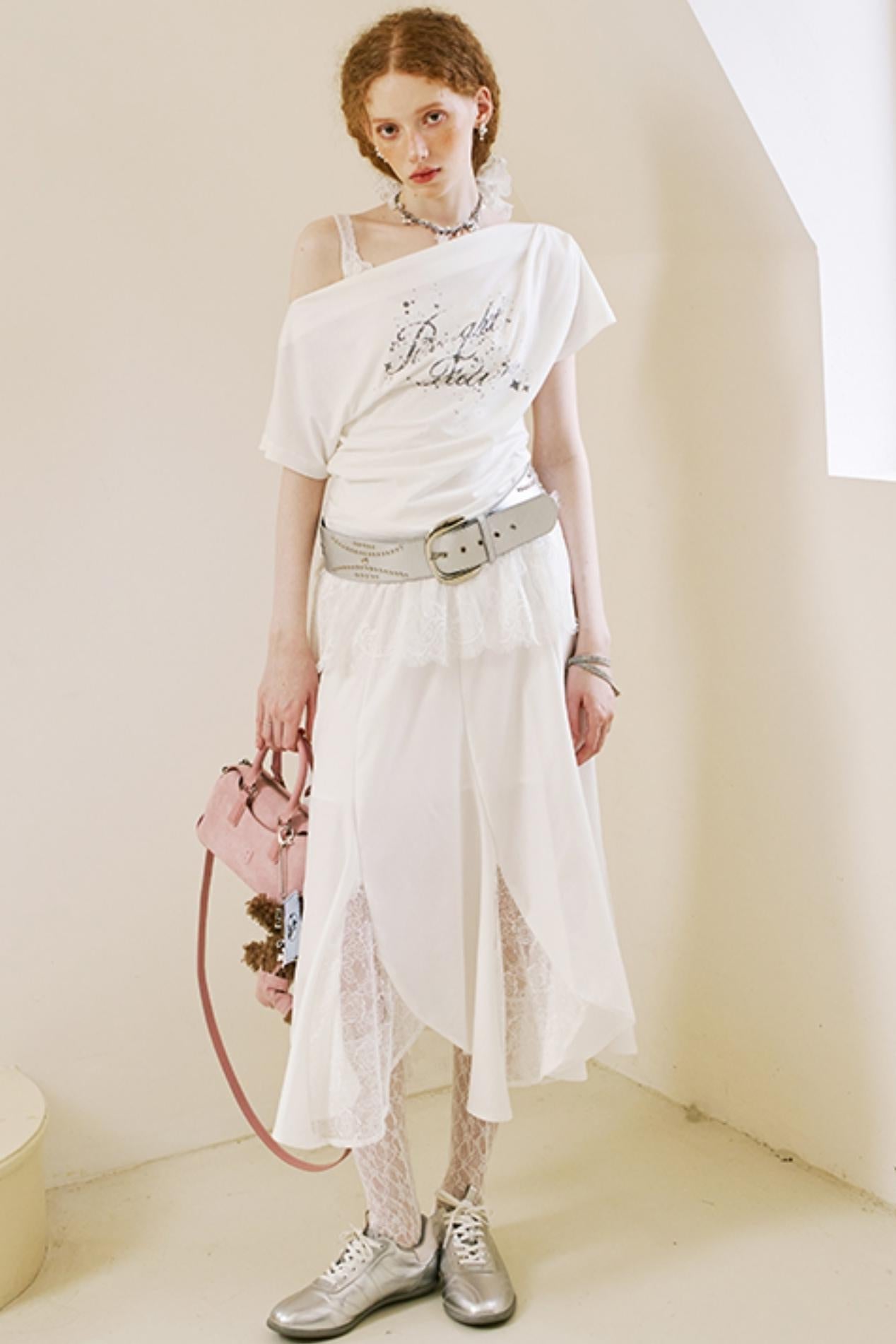 Breezy Lace Fishtail Skirt