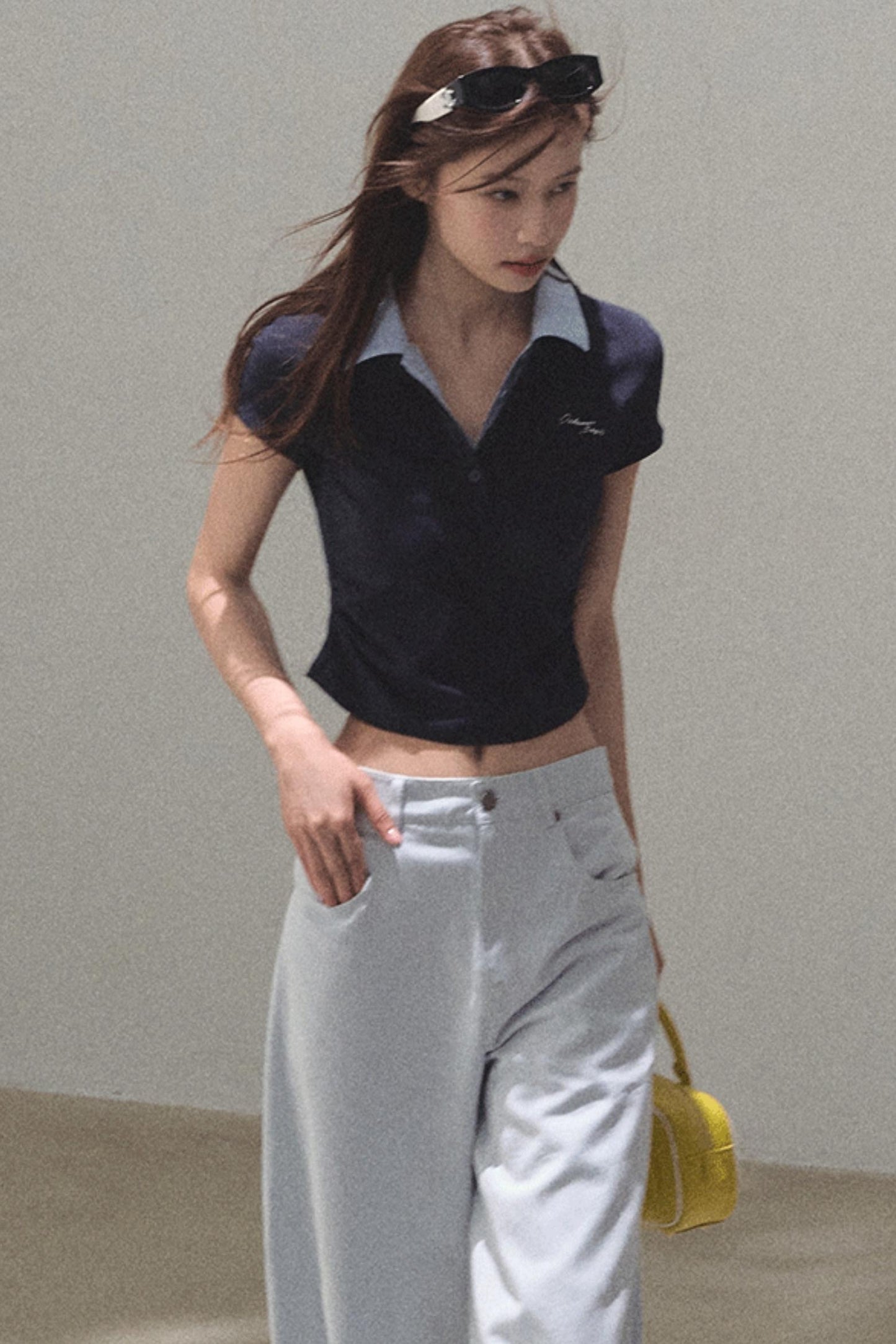 Vintage Lace Poncho Polo Skirt Set-Up