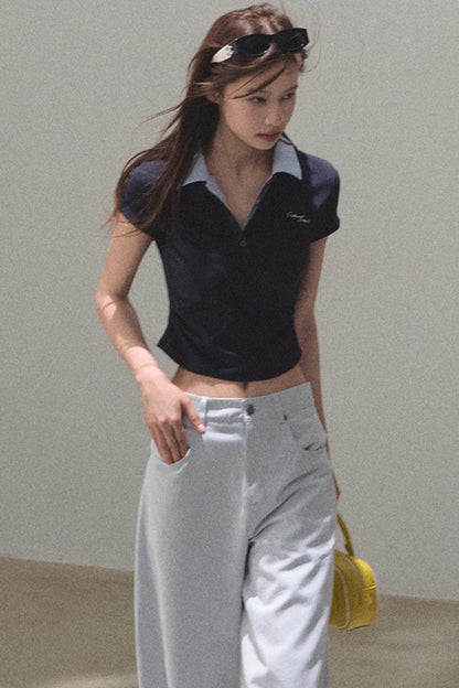 Vintage Lace Poncho Polo Skirt Set-Up