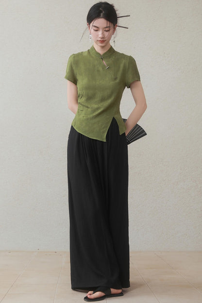 Summer Green Tea Top