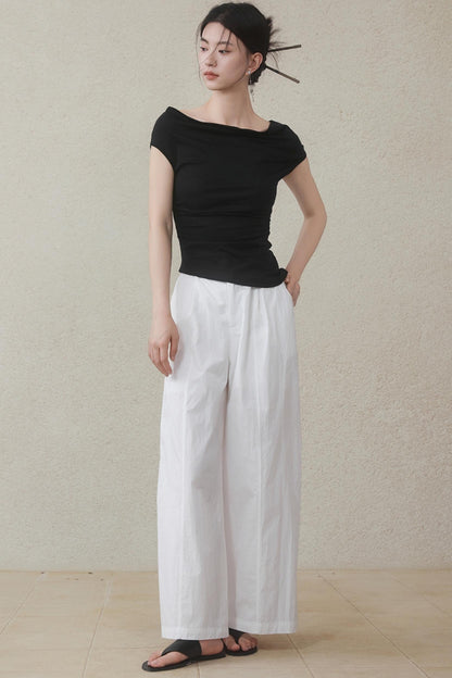 Flutter Drawstring T-Shirt