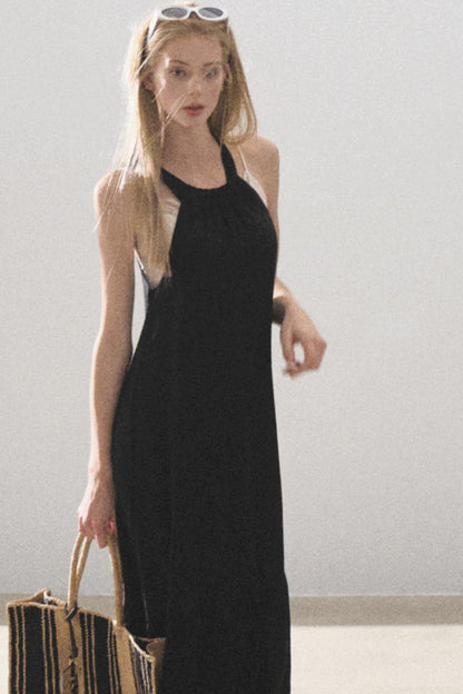 Graceful Halter Dress