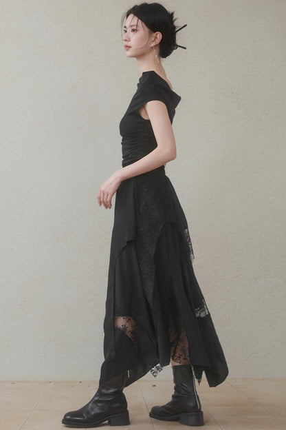 Flutter Drawstring T-Shirt