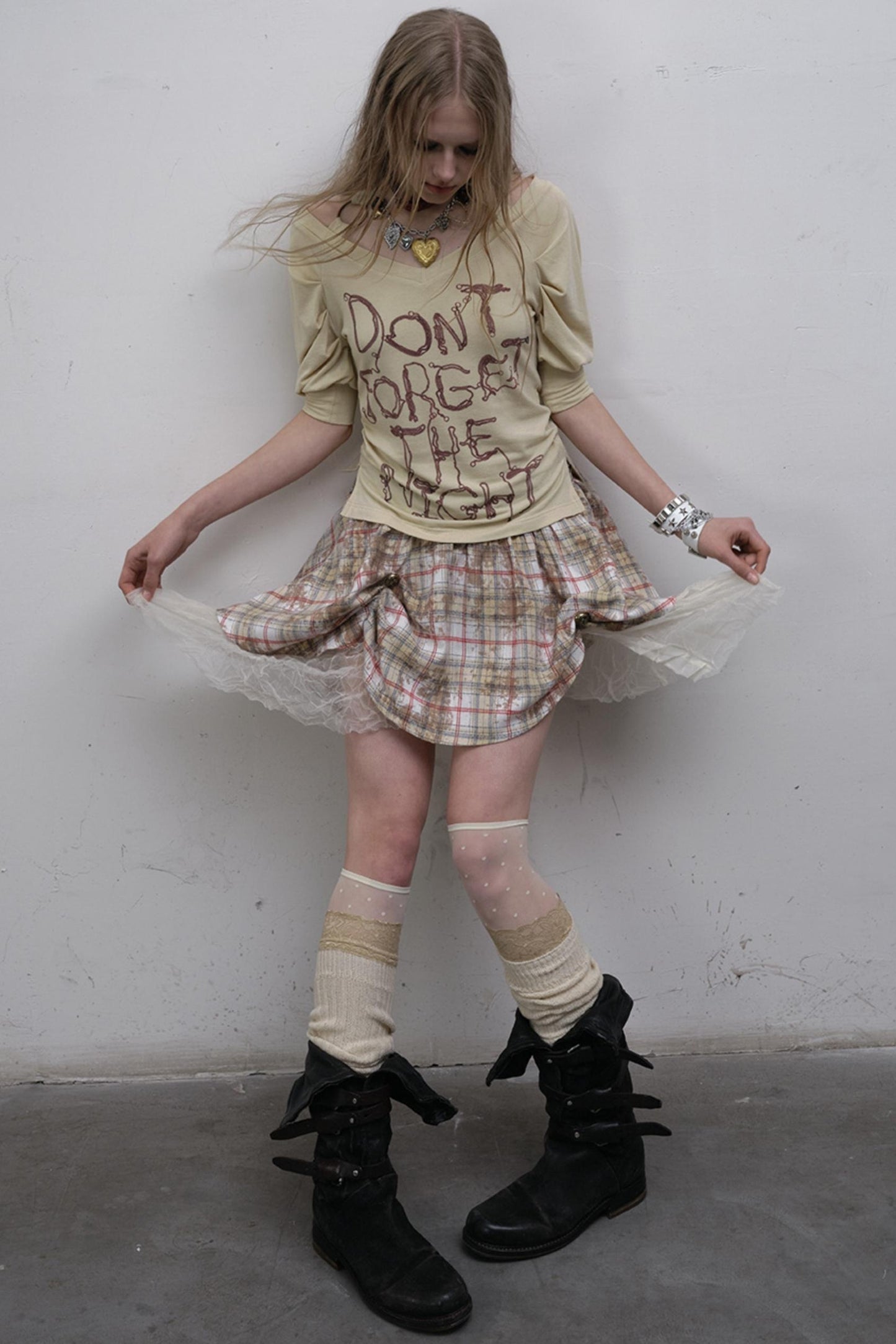 Bubble Sleeve T-Shirt