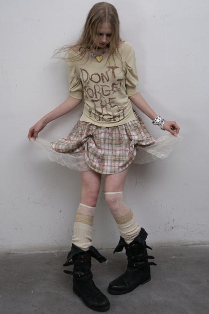 Bubble Sleeve T-Shirt